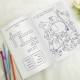 Personalised Blue A4 Wedding Activity & Colouring Book