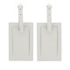 Personalised Couples Classic Cream Luggage Tags