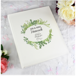 Personalised Fresh Botanical Traditional Photo Album