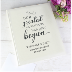 Personalised Our Greatest Adventure Traditional Photo Album