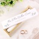 Personalised Botanical Leaves Wooden Wedding Certificate Holder