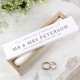 Personalised Wedding Wooden Wedding Certificate Holder