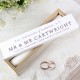 Personalised Wedding Wooden Wedding Certificate Holder