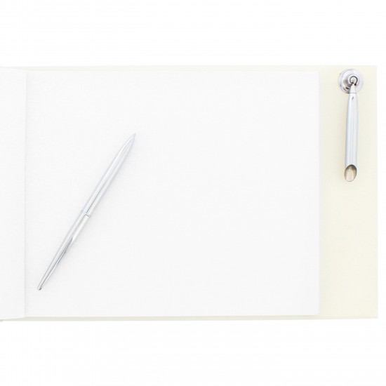Personalised Boofle Wedding Hardback Guest Book & Pen