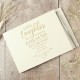 Personalised Happily Ever After Wedding Hardback Guest Book & Pen