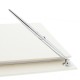 Personalised Hearts Design Hardback Guest Book & Pen