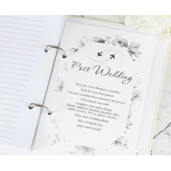 Personalised Autumnal Wedding Planner