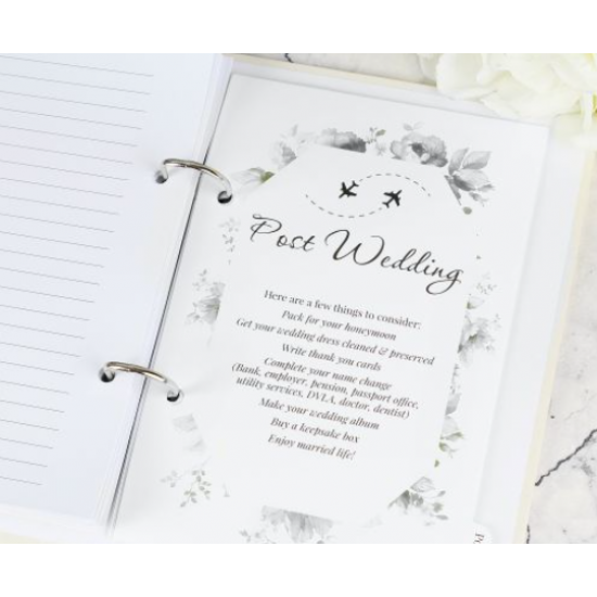 Personalised Autumnal Wedding Planner