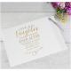 Personalised Happily Ever After Wedding Hardback Guest Book & Pen